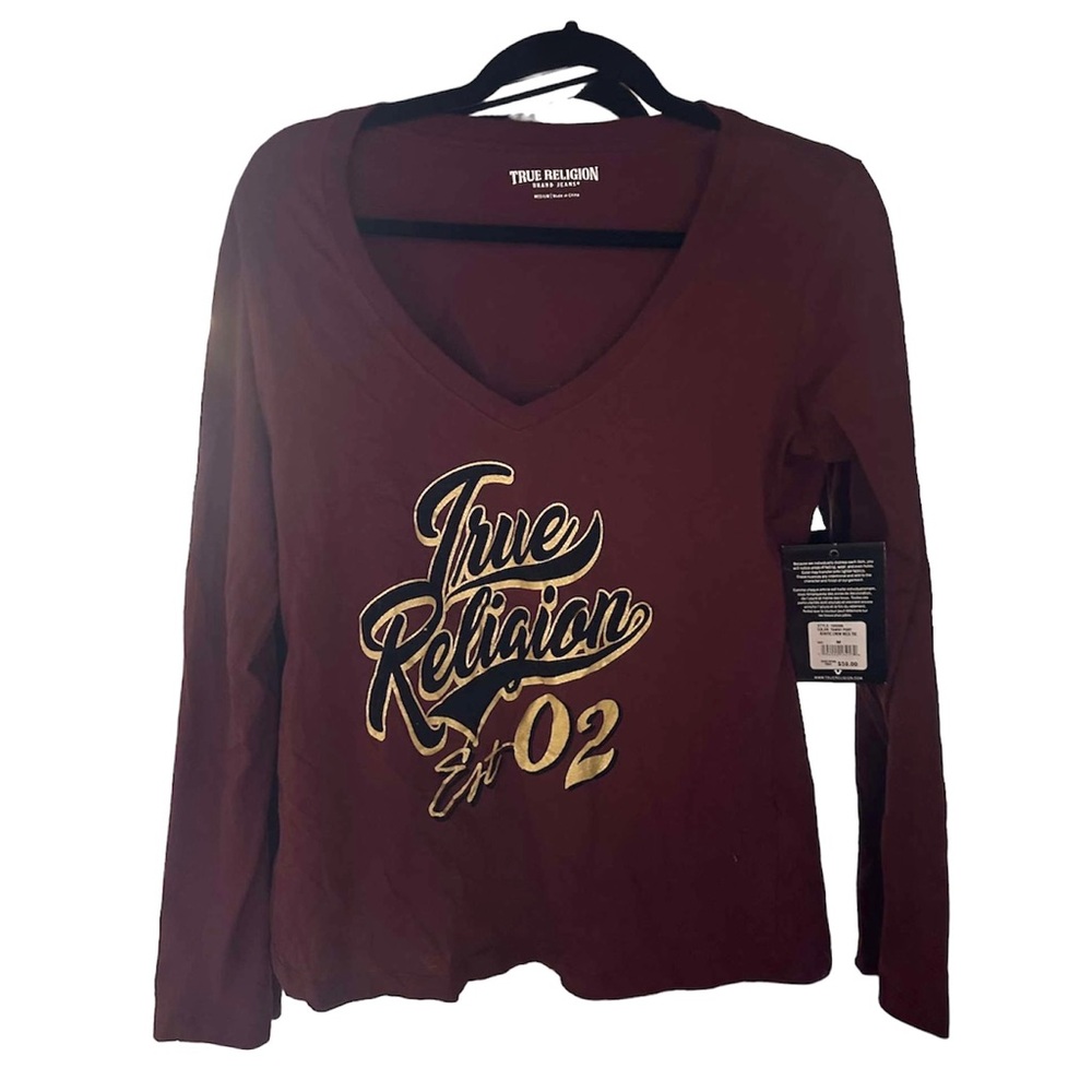 NWT True Religion Kinetic Crew Neck Tee